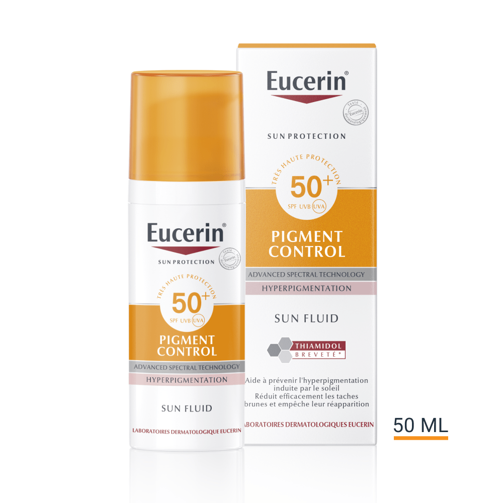 Crème solaire visage peau normale et sèche SPF 50 EUCERIN